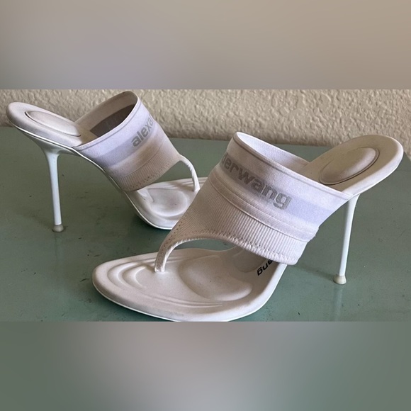 Alexander Wang Sienna Logo Sandals Size 39 $495 - Picture 9 of 15